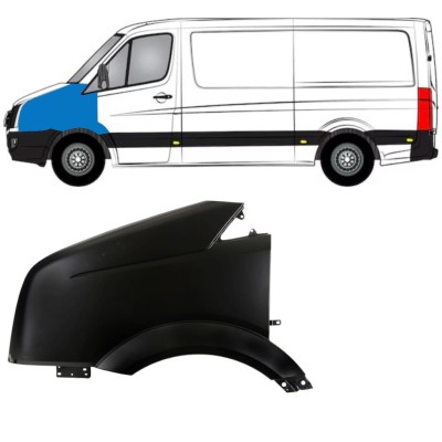 Přední blatník na Volkswagen Crafter 2005-2017 / Levá 15353