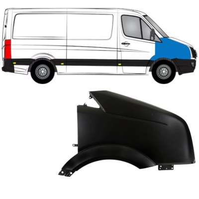 Přední blatník na Volkswagen Crafter 2005-2017 / Pravá 15352