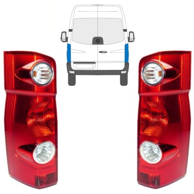Zadní lampa na Volkswagen Crafter 2005-2017 / Levá+Pravá / Sada 15574
