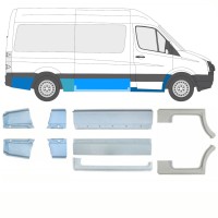 Opravný plech sada na Volkswagen Crafter 2005-2017 / Levá+Pravá / 15541