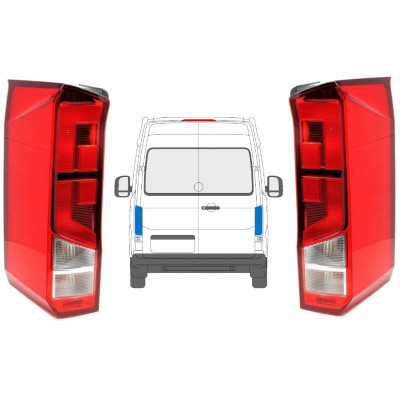 Zadní lampa na Volkswagen Crafter 2017- / Levá+Pravá / Sada 12922