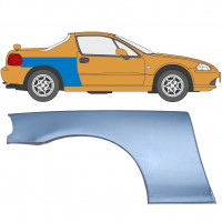 Lem zadního blatníku na Honda Civic CRX Del Sol 1992-1998 / Pravá 5649