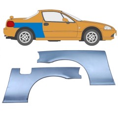 Lem zadního blatníku na Honda Civic Del Sol 1992-1998 / Sada 9196