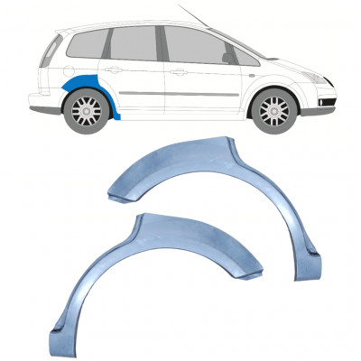 FORD FOCUS C-MAX / C-MAX 2003-2010 OPRAVA ZADNÍHO BLATNÍKU / NASTAVIT