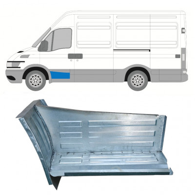 Opravný plech předního schodu na Iveco Daily 1999-2006 / Levá 7889