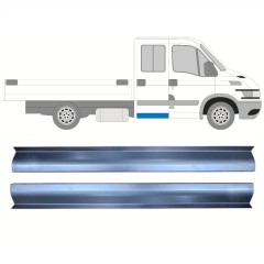 Opravný plech zadního prahu na Iveco Daily 1999-2014 / Levá = Pravá (symetrická) / Sada 10703