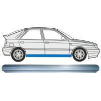 Opravný plech prahu na Lancia Delta 1993-1999 / Levá = Pravá (symetrická) 15216