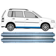 Opravný plech prahu na Mazda Demio 1996-2001 / Levá+Pravá / Sada 16288