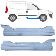 Opravný plech prahu na Opel Combo D 2011-2018 / Levá+Pravá / Sada 14362