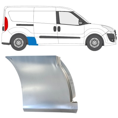 Lem zadního blatníku na Fiat Doblo 2010-2022 / Pravá 14990