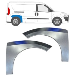 Lem zadního blatníku na Fiat Doblo 2010-2022 / Levá+Pravá / Sada 15038