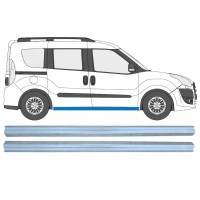 Opravný plech prahu na Fiat Doblo 2010-2022 / Levá+Pravá / Sada 15361