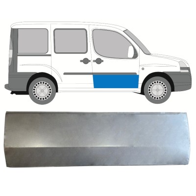 Opravný plech předních dveří na Fiat Doblo 2001-2010 / Pravá 14618
