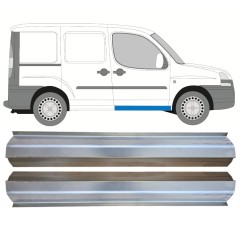 Opravný plech prahu předních dveří na Fiat Doblo 2001-2010 / Levá+Pravá / Sada 14622