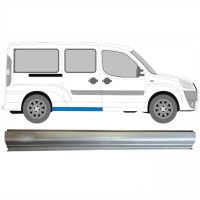 Opravný plech zadního prahu na Fiat Doblo 2001-2010 / Levá = Pravá (symetrická) 14623