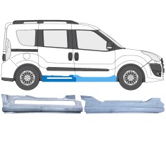 Opravný plech prahu na Opel Combo D 2011-2018 / Pravá / Sada 14367