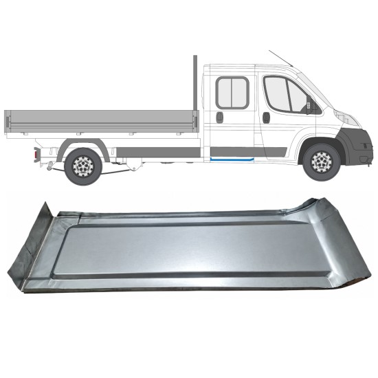 Nástupní práh dveří na Fiat Ducato 2006-2026 / Pravá 17072