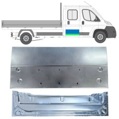 Opravný plech zadních dveří vnitřní + vnější na Peugeot Boxer 2006-2026 / Levá = Pravá (symetrická) 16397