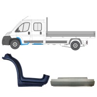 Opravný plech sada na Fiat Ducato 2006-2014 / Levá / 14797 Opravný plech sada na Fiat Ducato 2006-2014 / Levá / 14797