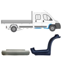 Opravný plech sada na Fiat Ducato 2006-2014 / Pravá / 14796 Opravný plech sada na Fiat Ducato 2006-2014 / Pravá / 14796