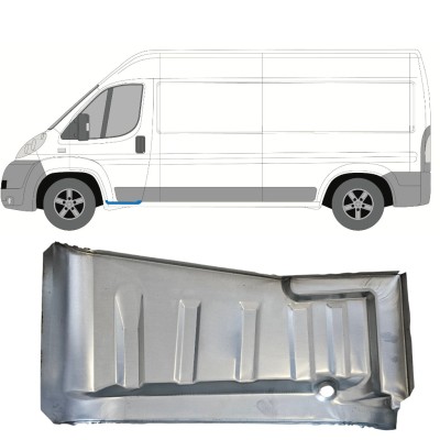 Nástupní práh dveří na Fiat Ducato 2006-2014 / Levá 15053