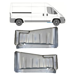 Nástupní práh dveří na Citroen Jumper 2006-2025 / Levá+Pravá / Sada 15393