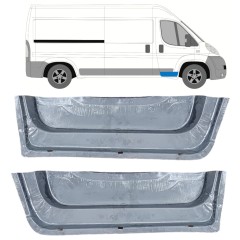 Opravný plech předních dveří vnitřní na Peugeot Boxer 2006-2025 / Levá+Pravá / Sada 14327