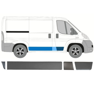 Sada lišt na Fiat Ducato 2006-2014 / Pravá / 15025