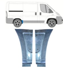 Lem zadního blatníku na Fiat Ducato 2006-2025 / Levá+Pravá / Sada 11474