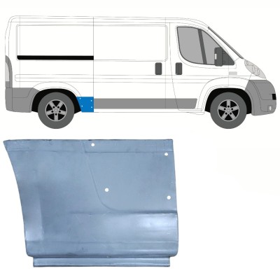 Lem zadního blatníku na Fiat Ducato 2006-2025 / Pravá 15111