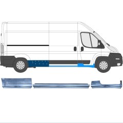Opravný plech sada na Fiat Ducato 2006-2025 / Pravá / 12420