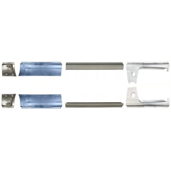 Opravný plech prahu na Peugeot Boxer 2006-2026 / Levá+Pravá / Sada 14162