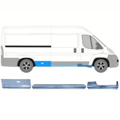 Opravný plech sada na Citroen Jumper 2006-2025 / Pravá / 14344