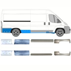 Opravný plech prahu na Citroen Jumper 2006-2026 / Levá+Pravá / Sada 14169