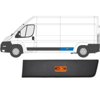 Zadní boční lišta pro světlo na Fiat Ducato 2006-2018 / Levá / Sada 10679