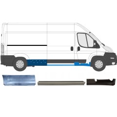 Opravný plech sada na Fiat Ducato 2006-2026 / Pravá / 16177