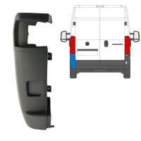Roh zadního nárazníku 270 stupňů na Peugeot Boxer 2006-2018 / Levá 16118