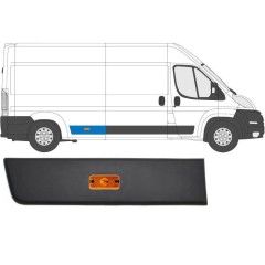 Zadní boční lišta pro světlo na Peugeot Boxer 2006-2018 / Pravá / Sada 14141