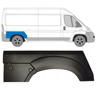 Lem zadního blatníku na Peugeot Boxer 2006-2025 / Pravá 13379