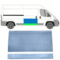 Opravný plech posuvných dveří vnitřní + vnější na Peugeot Boxer 2006-2025 / Pravá 15453