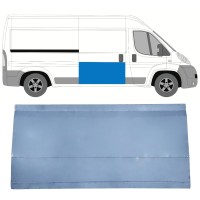 Opravný plech posuvných dveří na Fiat Ducato 2006-2025 / Pravá 14821