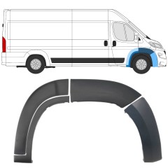 Sada lišt předního blatníku na Peugeot Boxer 2014-2018 / Pravá / 14398