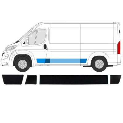 Sada lišt na Fiat Ducato 2018- / Levá / 15040