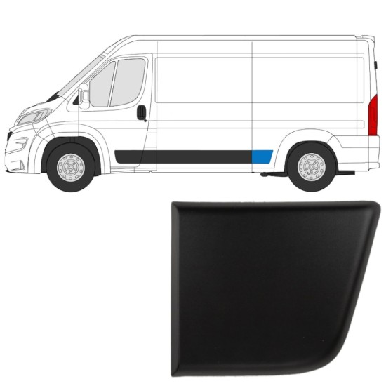 Boční lišta zadního blatníku