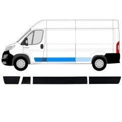 Sada lišt na Citroen Jumper 2018- / Levá / 14418