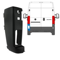 Roh zadního nárazníku 180 stupňů na Peugeot Boxer 2018- / Levá 15439