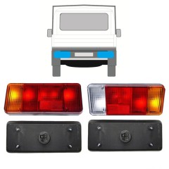 Zadní lampa na Peugeot Boxer 2006-2014 / Levá+Pravá / Sada 14067