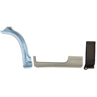 Opravný plech sada na Fiat Ducato 2006-2026 / Levá / 17000