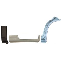 Opravný plech sada na Fiat Ducato 2006-2026 / Pravá / 16999