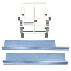 Opravný plech zadních dveří vnitřní na Peugeot Boxer 1994-2006 / Levá+Pravá / Sada 14038